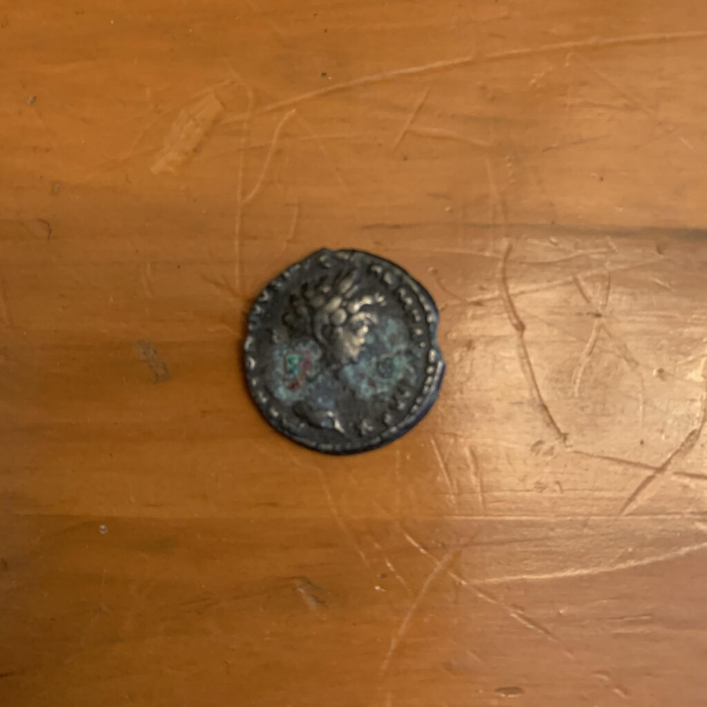 Marcus Aurelius coin front